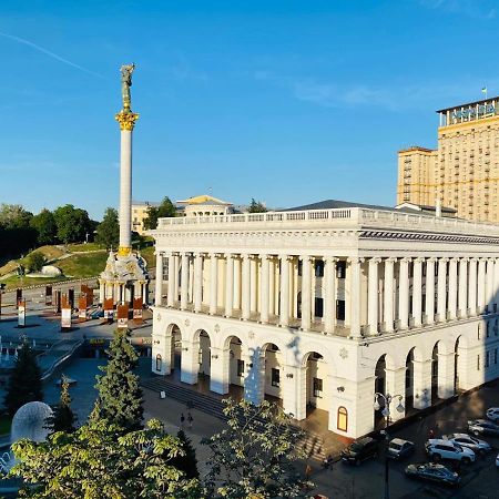 Amazing View Of Independence Square Apartamento Kiev Exterior foto