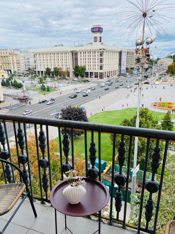 Amazing View Of Independence Square Apartamento Kiev Exterior foto
