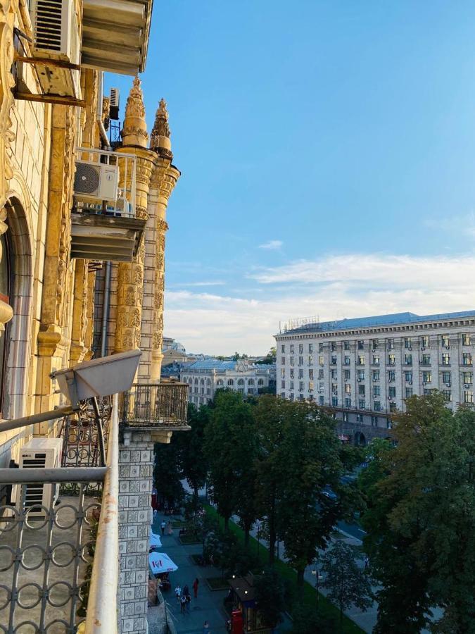Amazing View Of Independence Square Apartamento Kiev Exterior foto