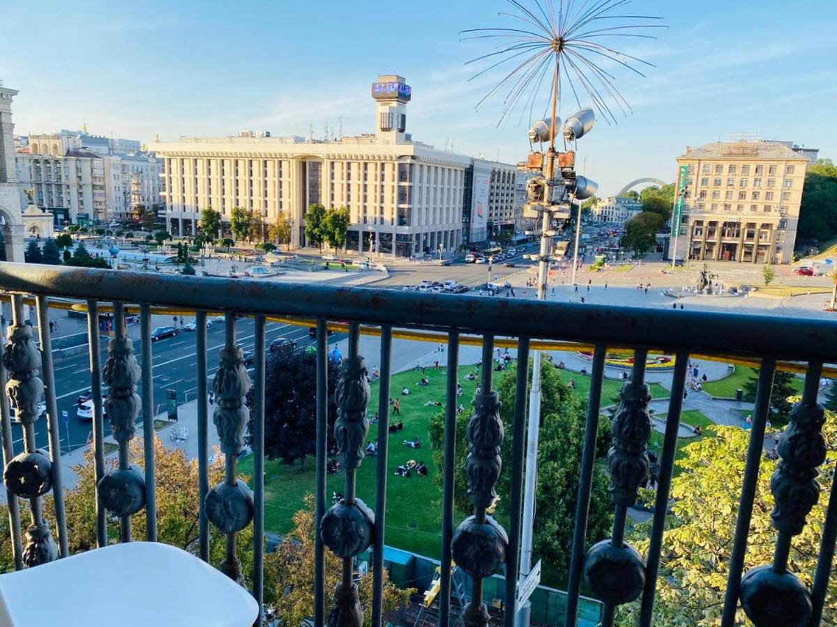 Amazing View Of Independence Square Apartamento Kiev Exterior foto