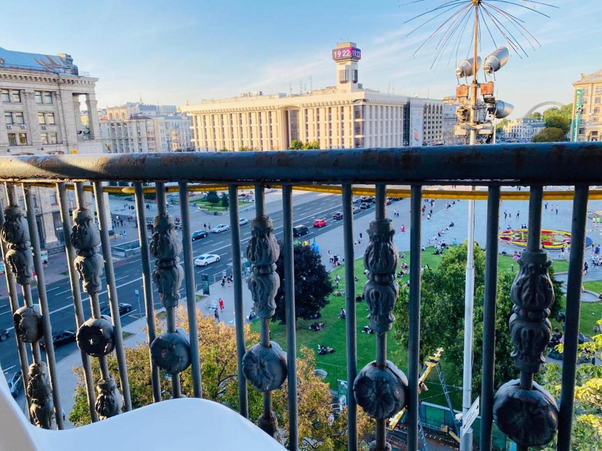 Amazing View Of Independence Square Apartamento Kiev Exterior foto