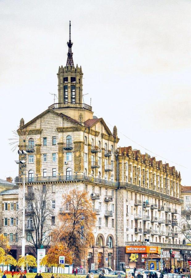 Amazing View Of Independence Square Apartamento Kiev Exterior foto