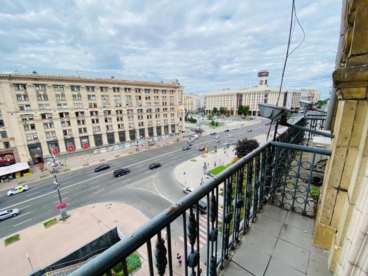 Amazing View Of Independence Square Apartamento Kiev Exterior foto